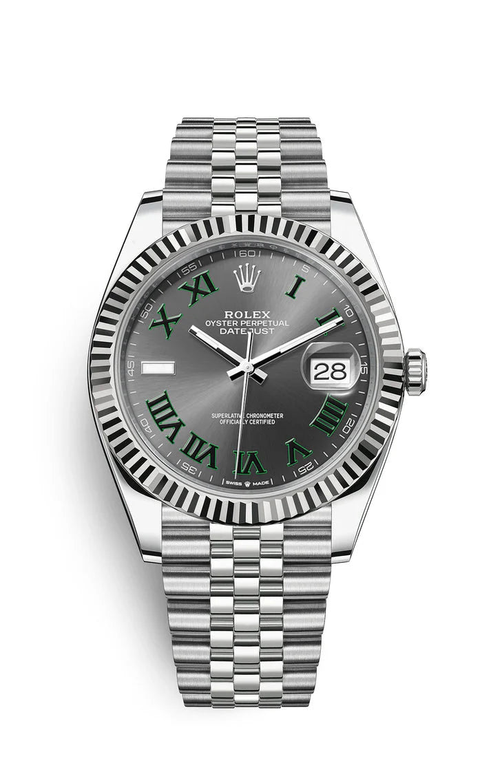 Top- Gey Silver - White 904L Steel - Automatic - 41mm
