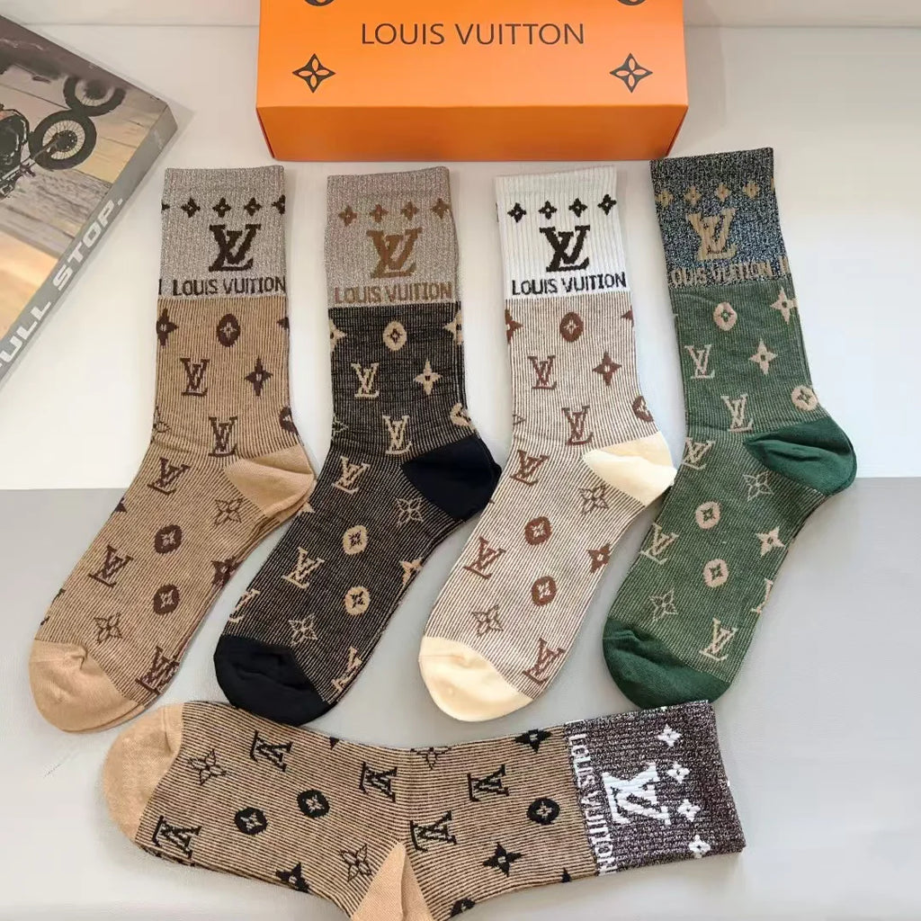 New letter long tube socks