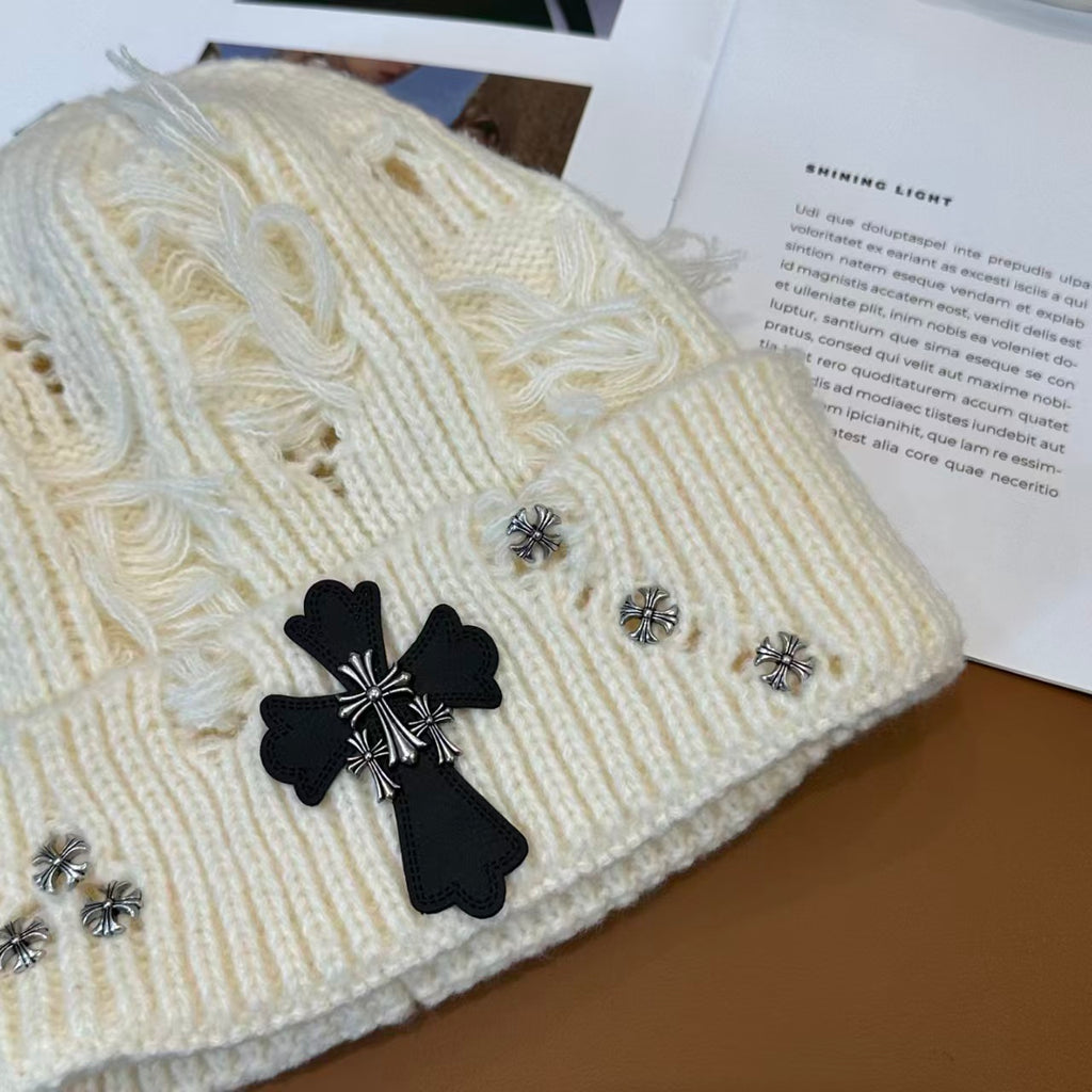 New Cross Knitted Hat