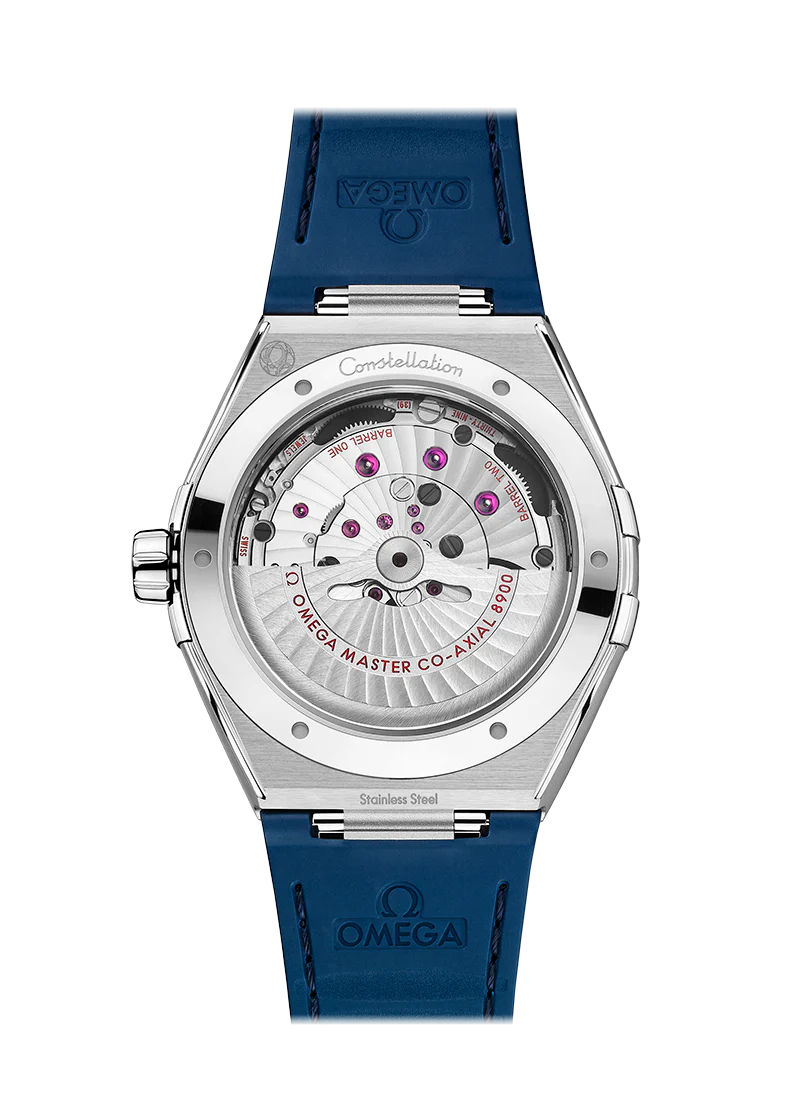 White Blue - Blue Leather - 41mm