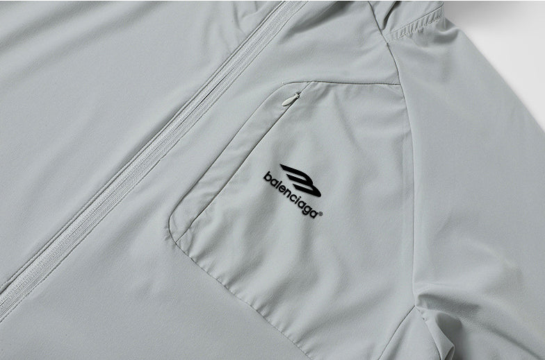 Men's and women's hooded sports jacket, lightweight jacket, sunscreen jacket