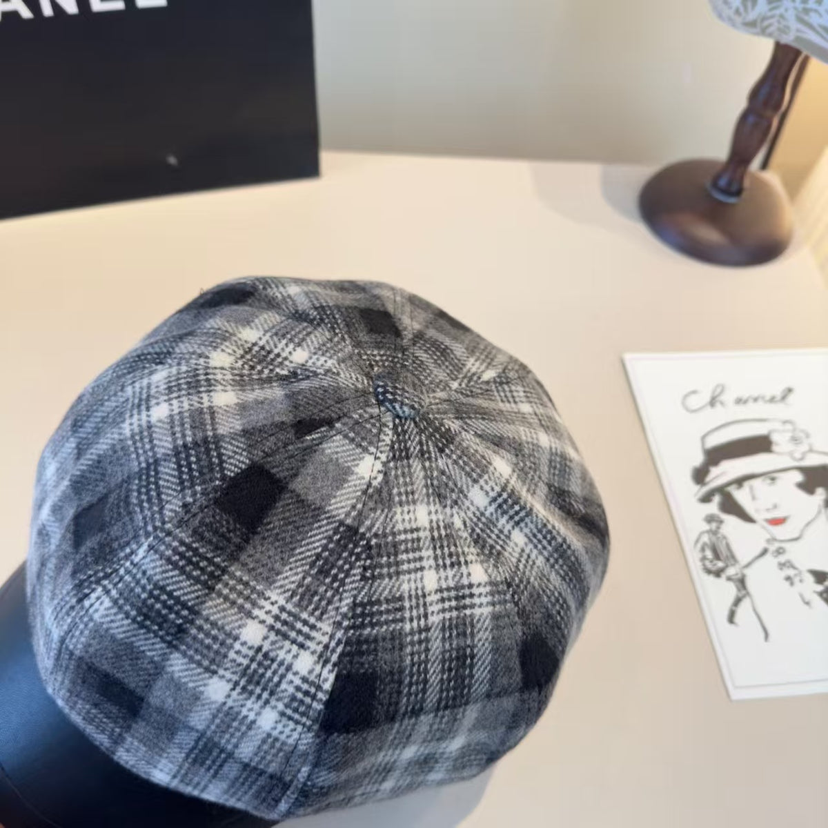 New plaid hat