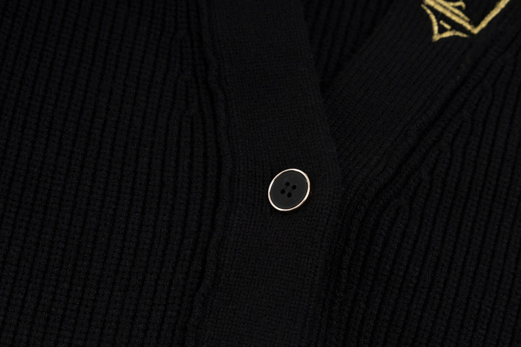 New embroidered logo wool knitted sweater sweater