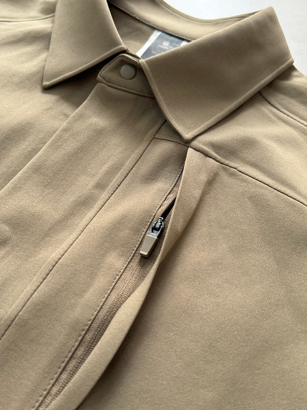 Autumn new men's outdoor long sleeved heat sealed lapel shirt