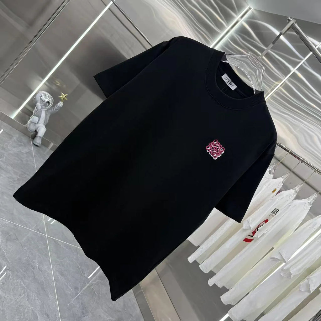 Autumn and winter new round neck short sleeved shirt