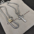 Black Cross Necklace