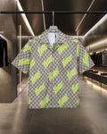 Classic full print bullet screen double G digital printed short sleeved shirt
