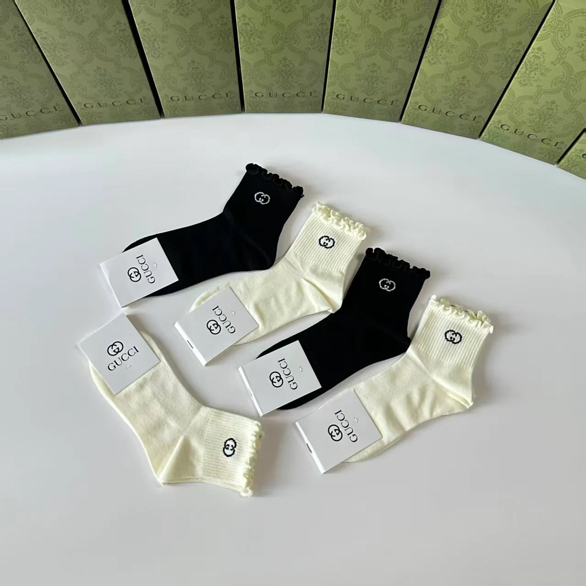 New medium to long pile socks
