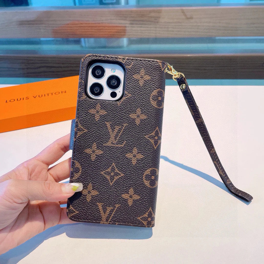 Old flower multifunctional phone case