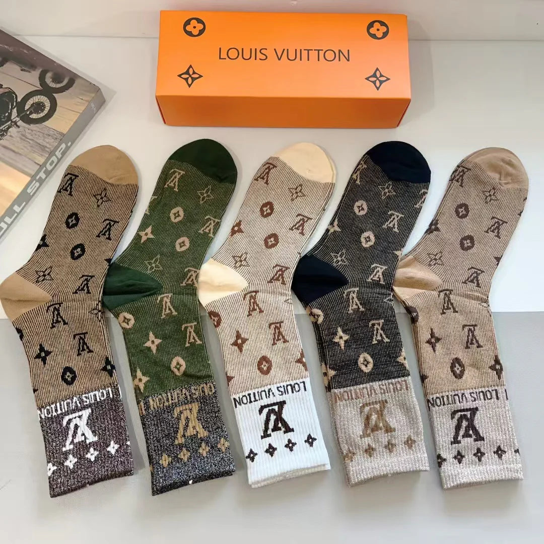 New letter long tube socks