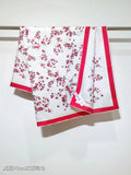 New double-sided same color scarf