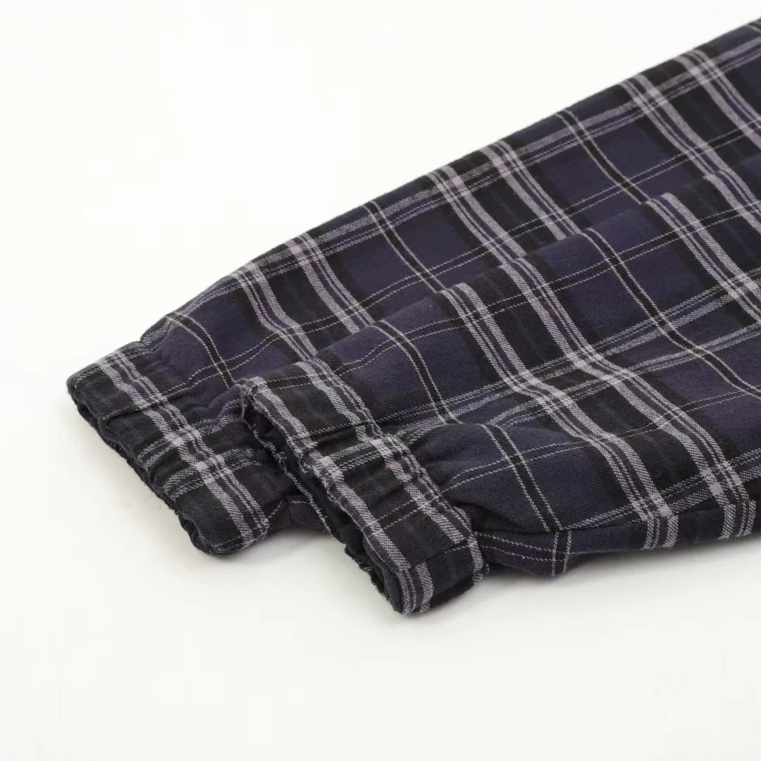 New plaid cloth letter jacket