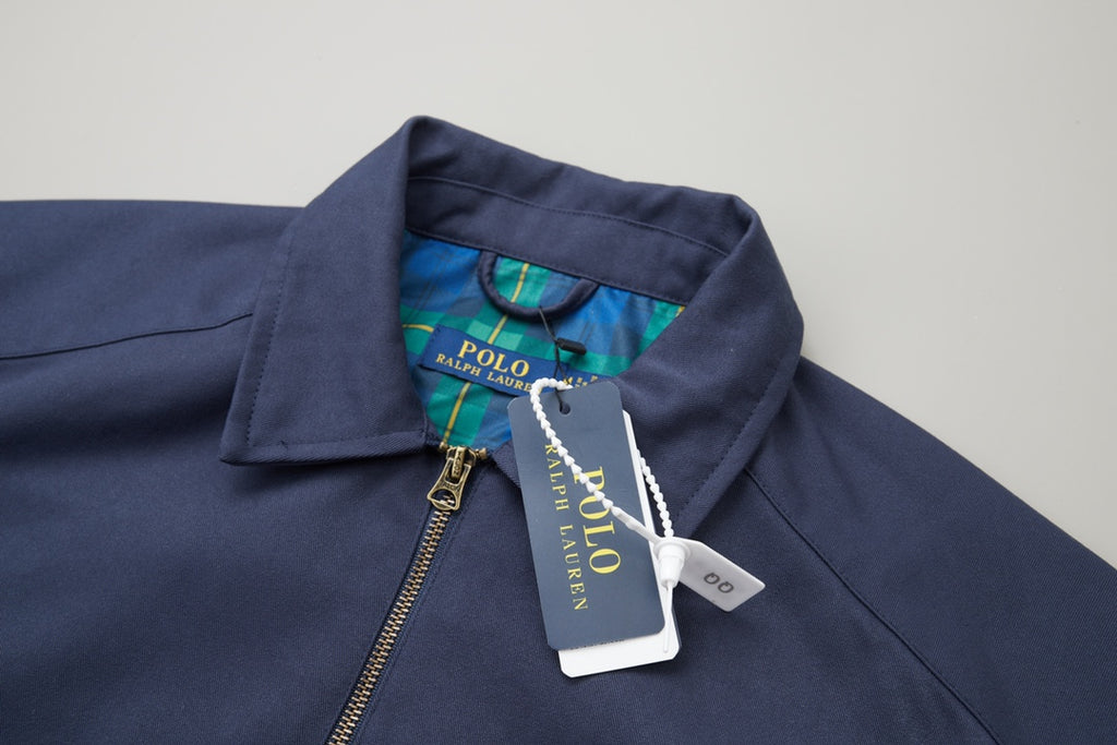 Tibetan logo zipper Harrington jacket jacket