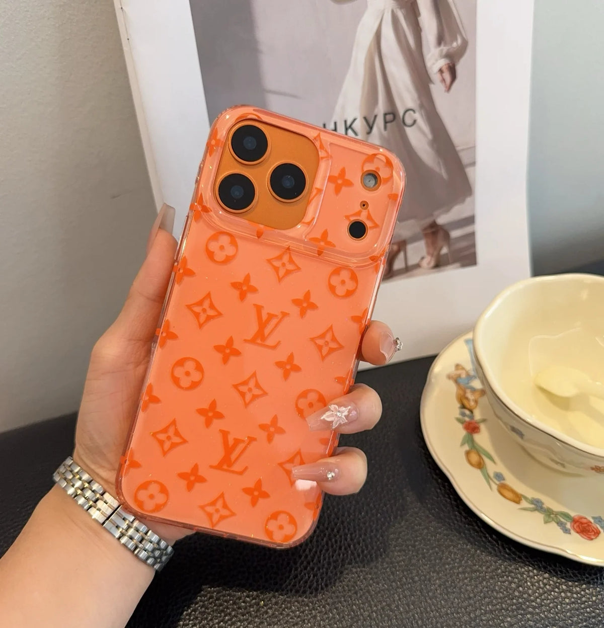 glitter phone case