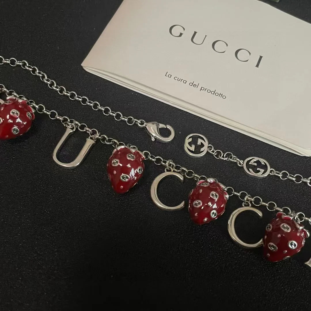 New Strawberry Necklace