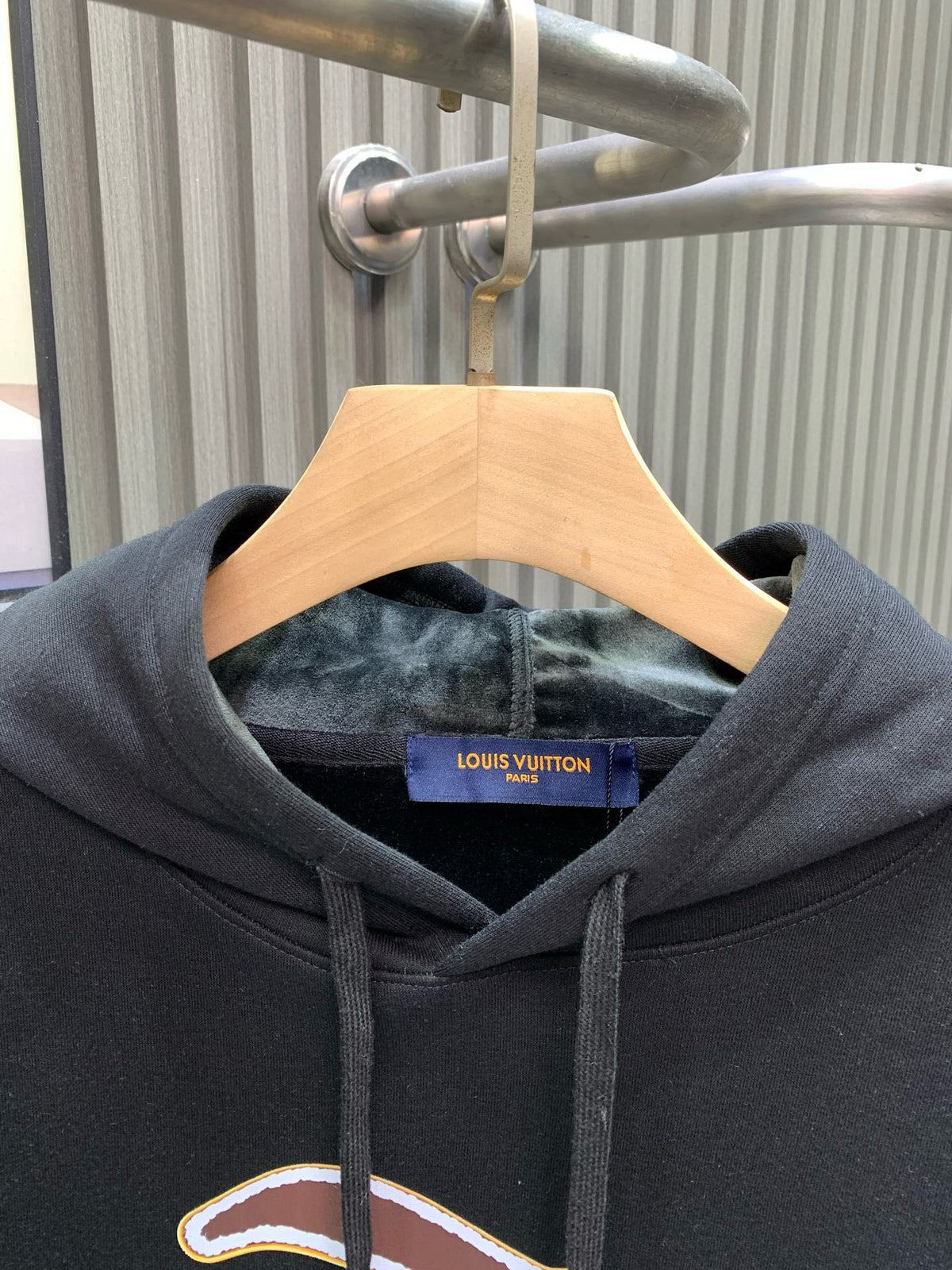 Double stranded cotton hoodie
