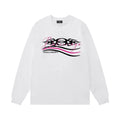 Wave letter logo, unisex long sleeved design