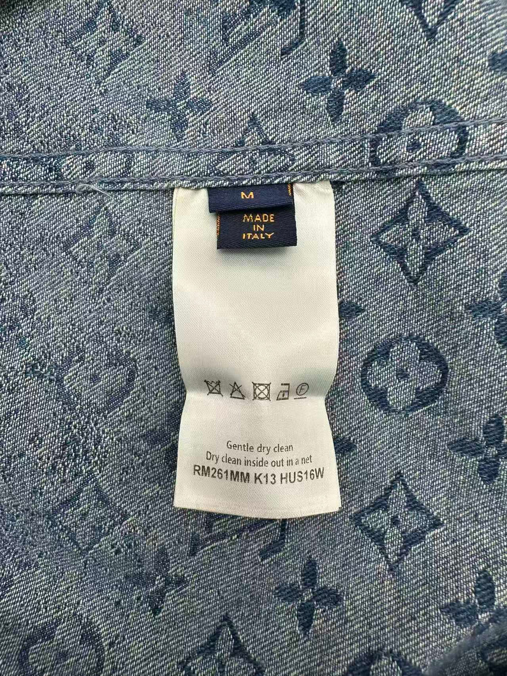 New denim short sleeved shirt