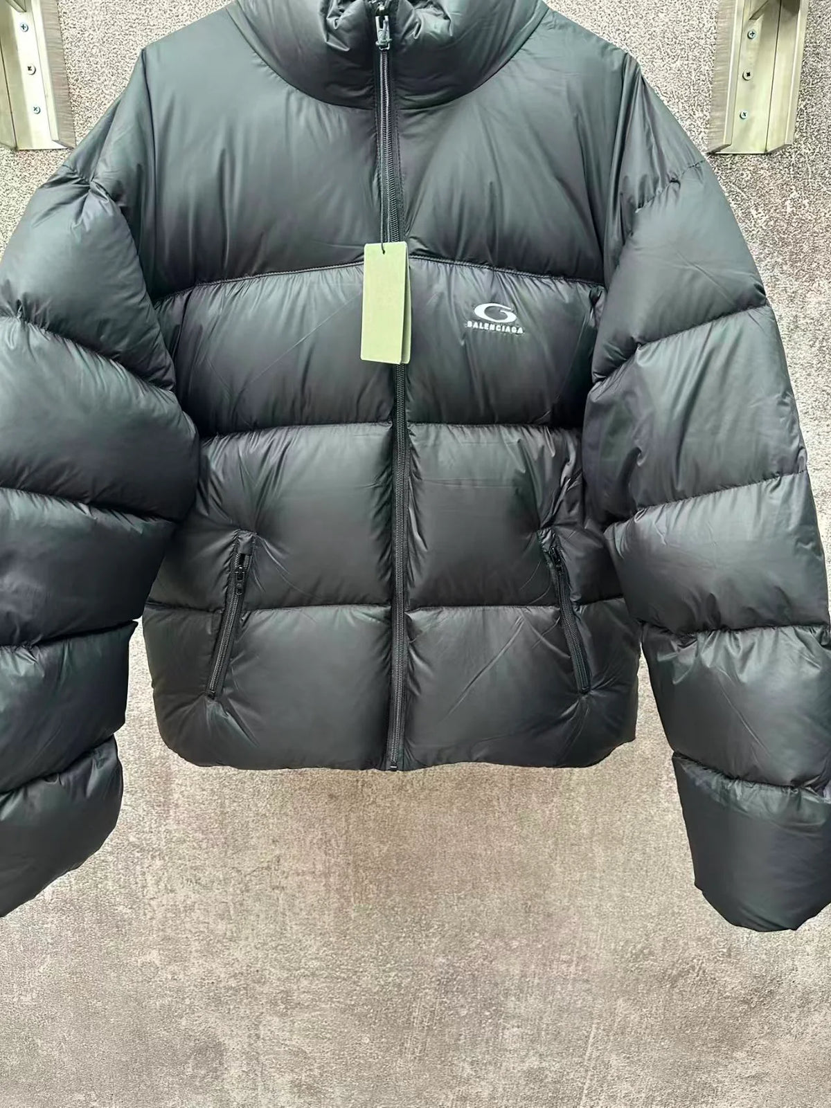 New embroidered down jacket