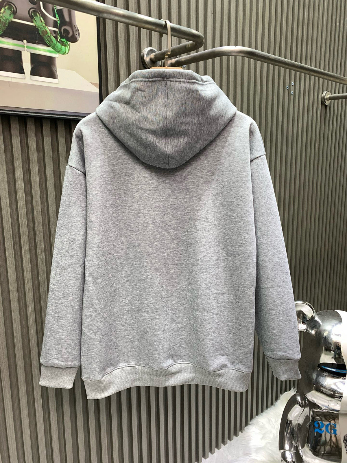 New printed hooded sweatshirt