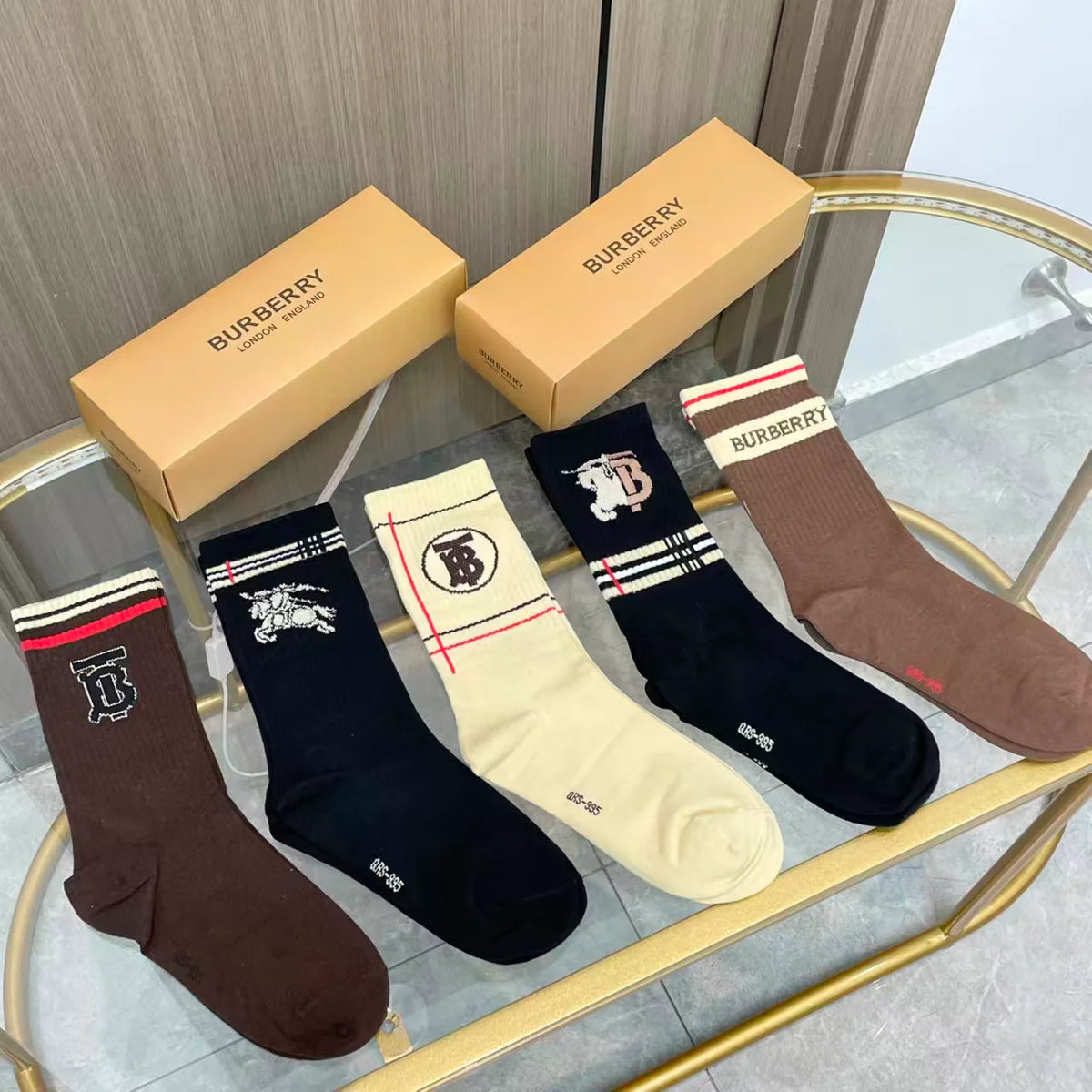 New Embroidered Socks