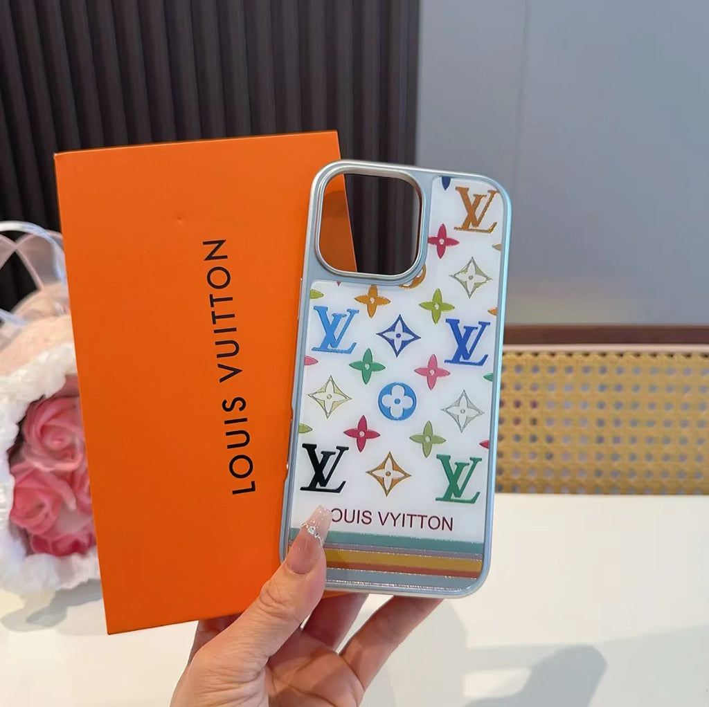 Electroplated glass magnetic phone case