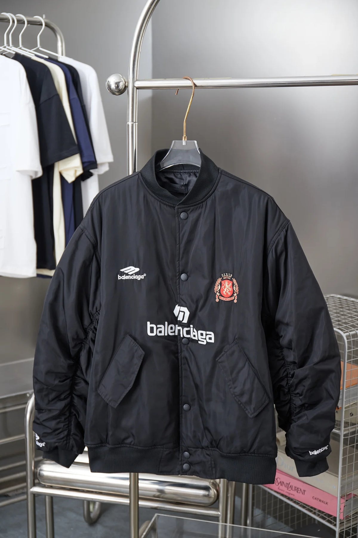 Embroidered baseball flying cotton jacket