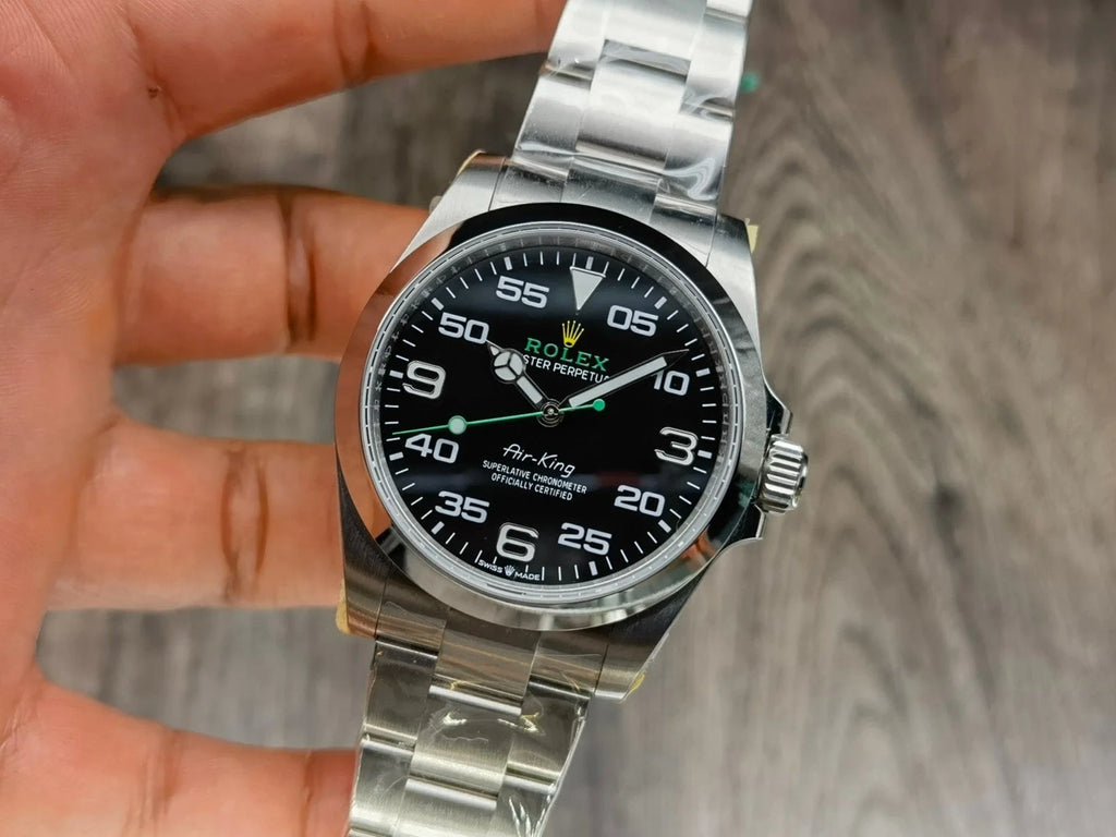 Black Silver -  White 904L Steel - Automatic - 40mm