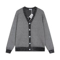 Customized cardigan with heavy craftsmanship