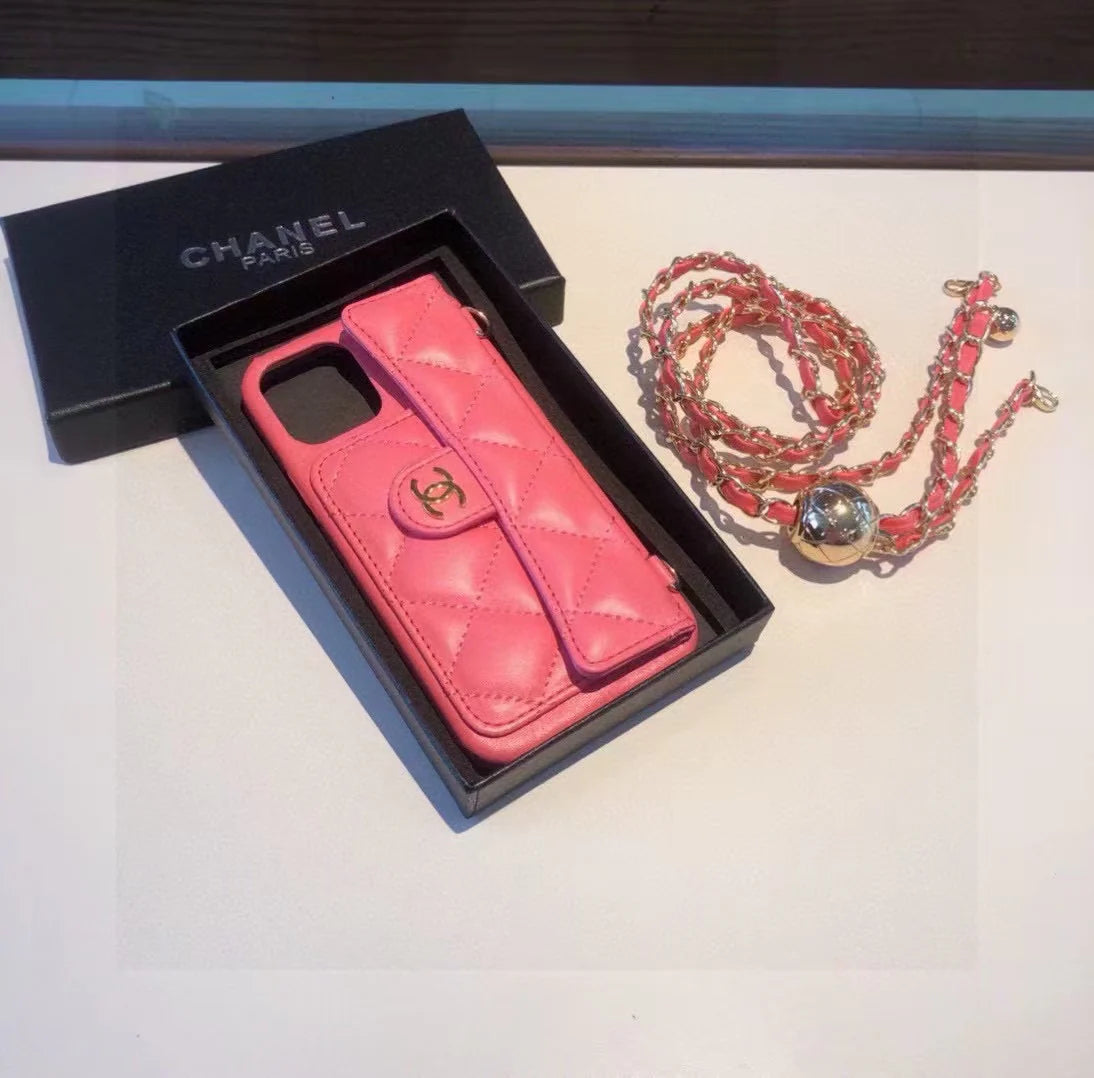Chain Little Golden Ball Phone Case