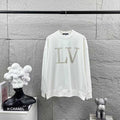 Long sleeved round neck hoodie for both men and women