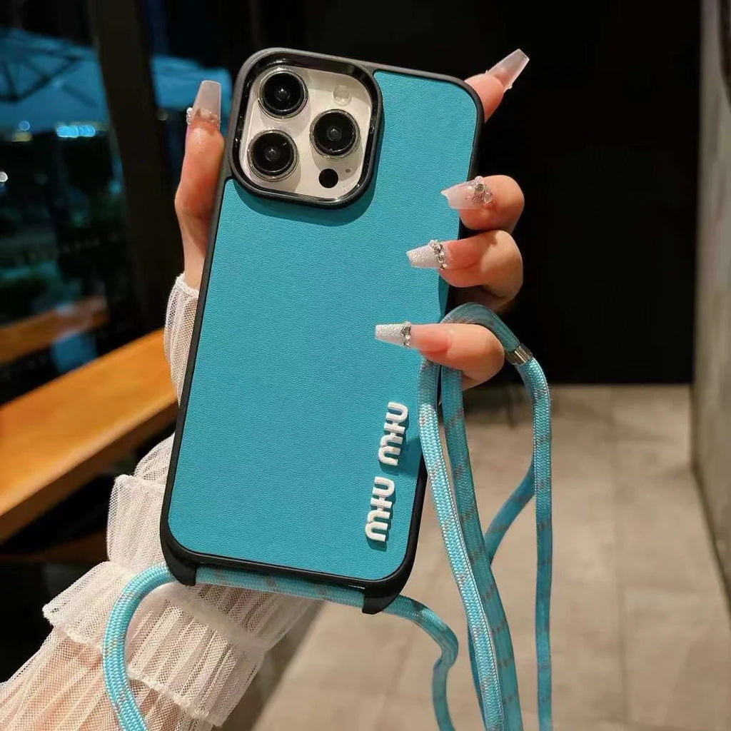 New Colorful Rope Crossbody Phone Case