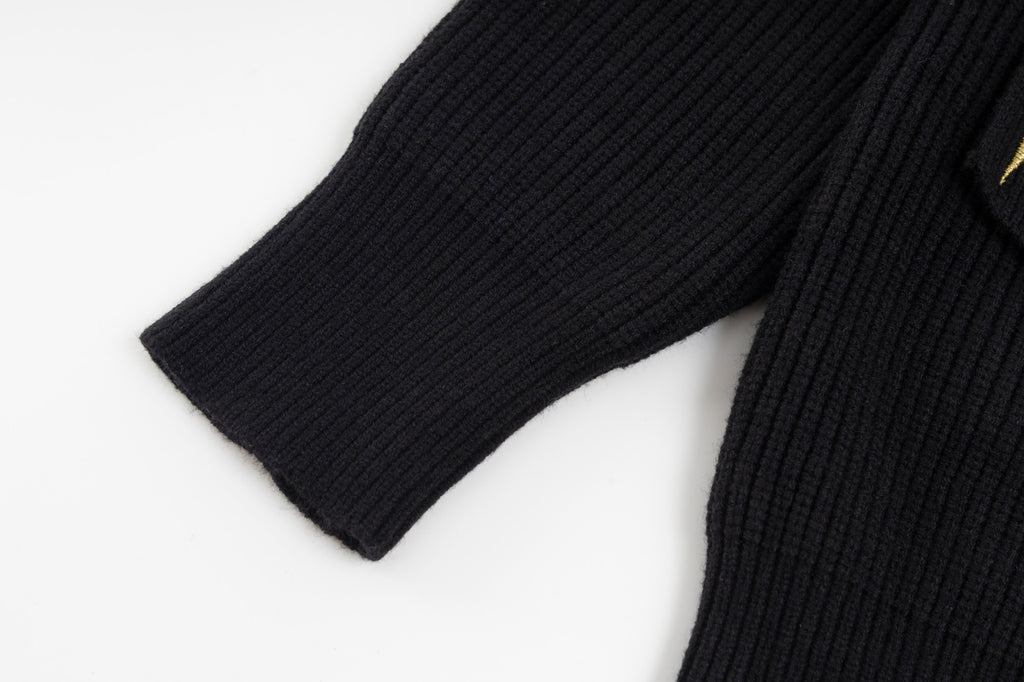 New embroidered logo wool knitted sweater sweater