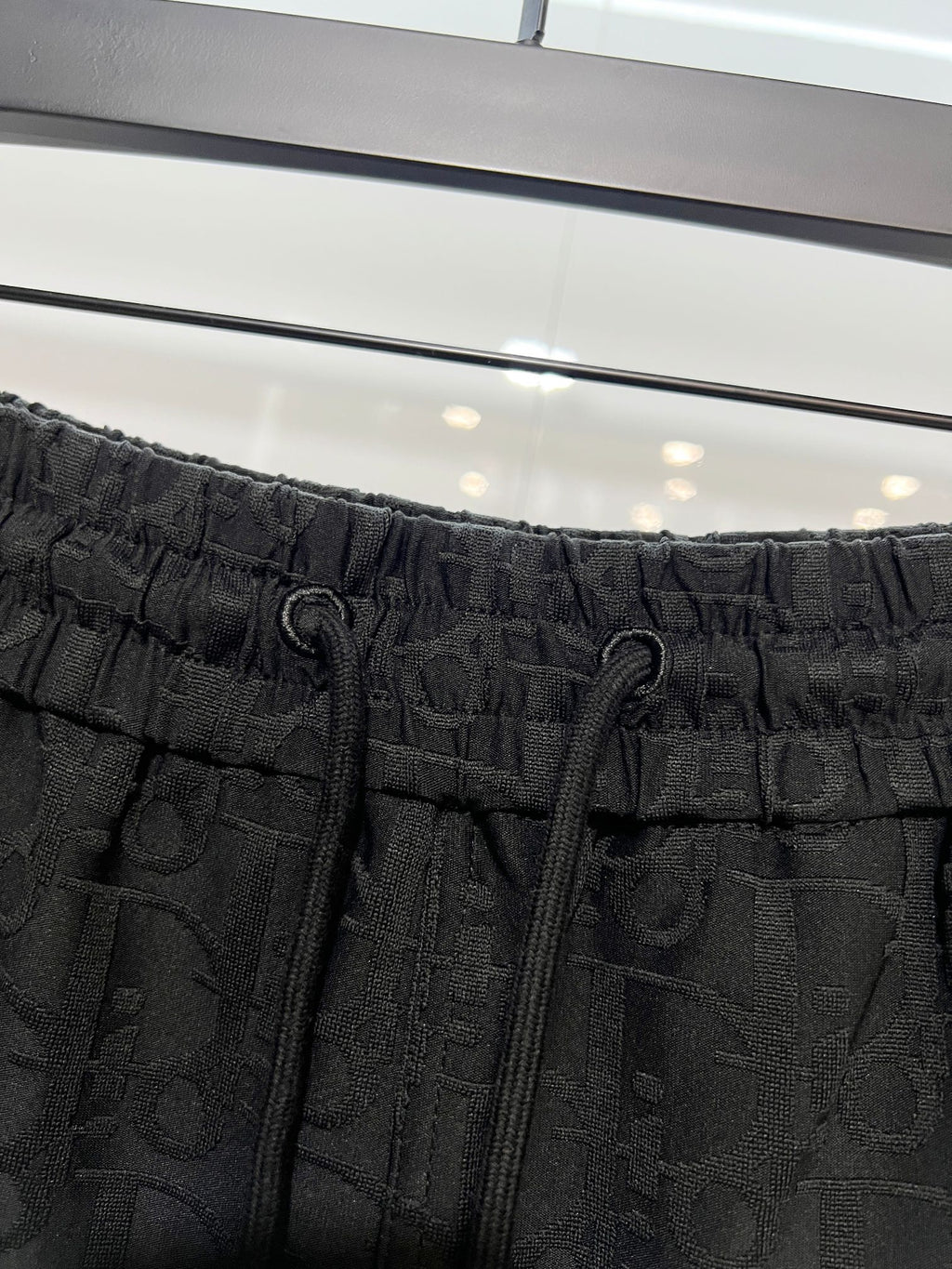 Full of floral letters, towel, jacquard casual shorts