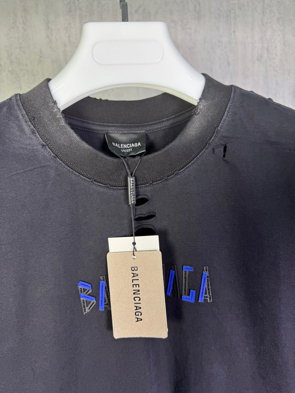 Heavy craftsmanship, abrasion, washing water, making old unisex T-shirt