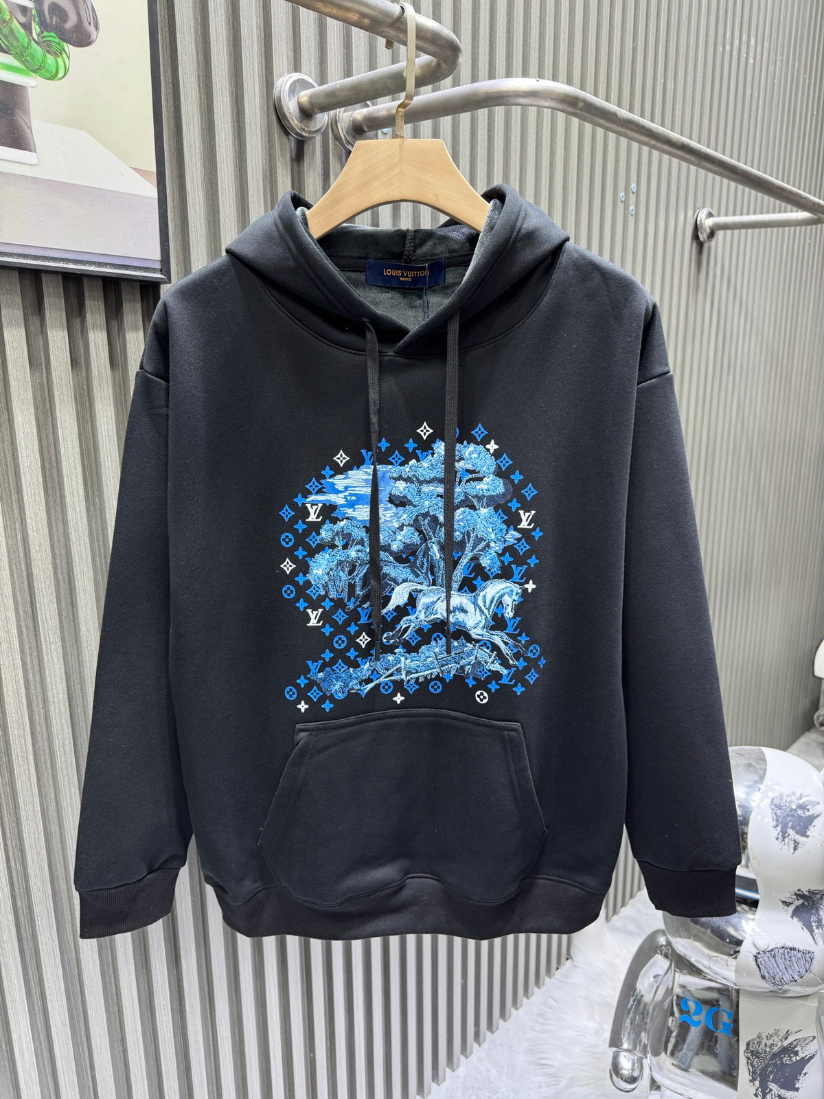 New Year's hooded sweatshirt