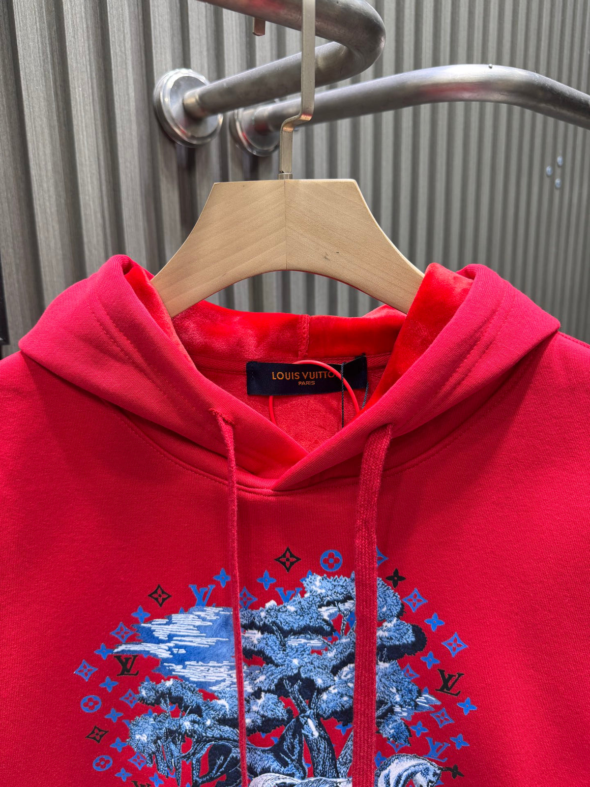New Year's hooded sweatshirt