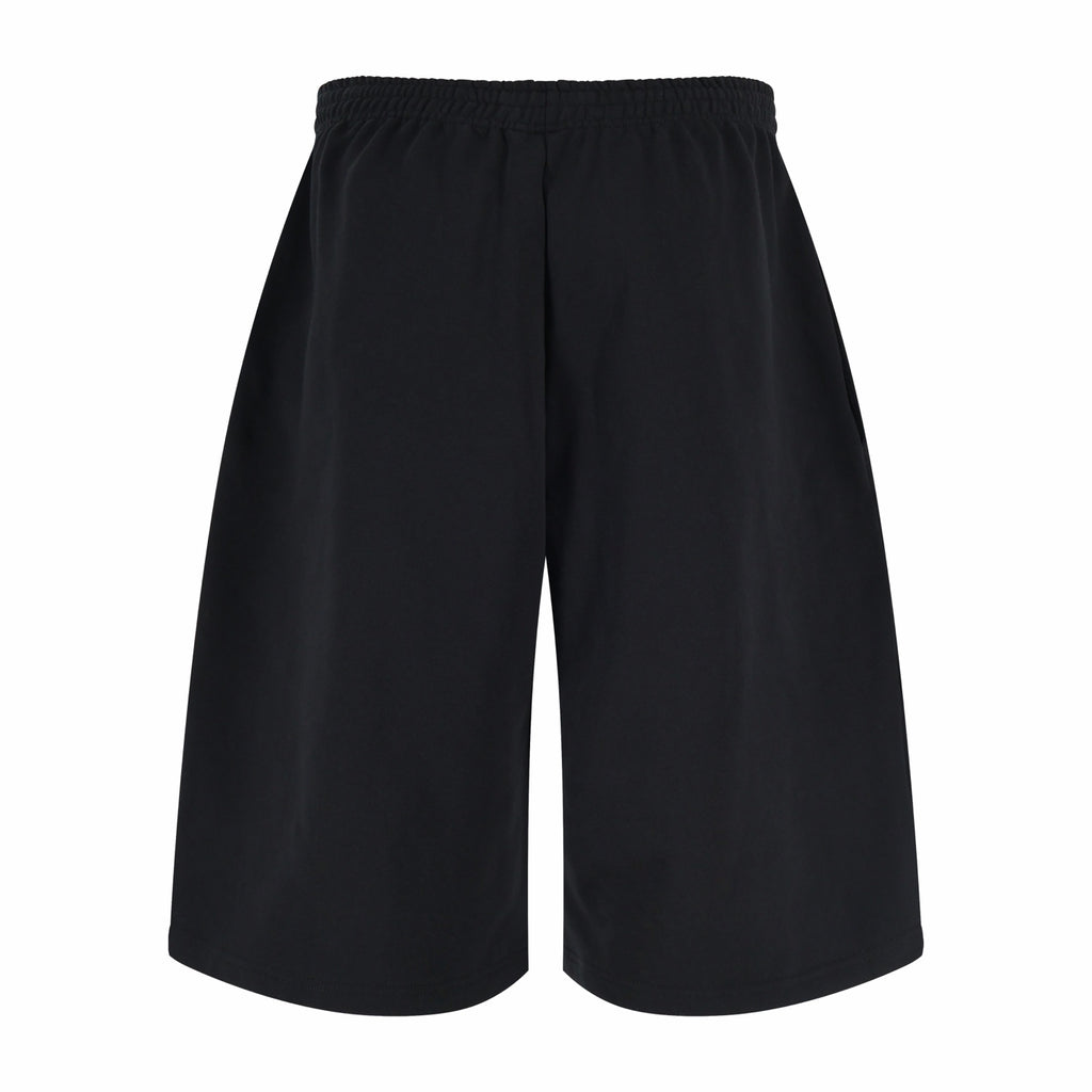Embroidered cropped shorts