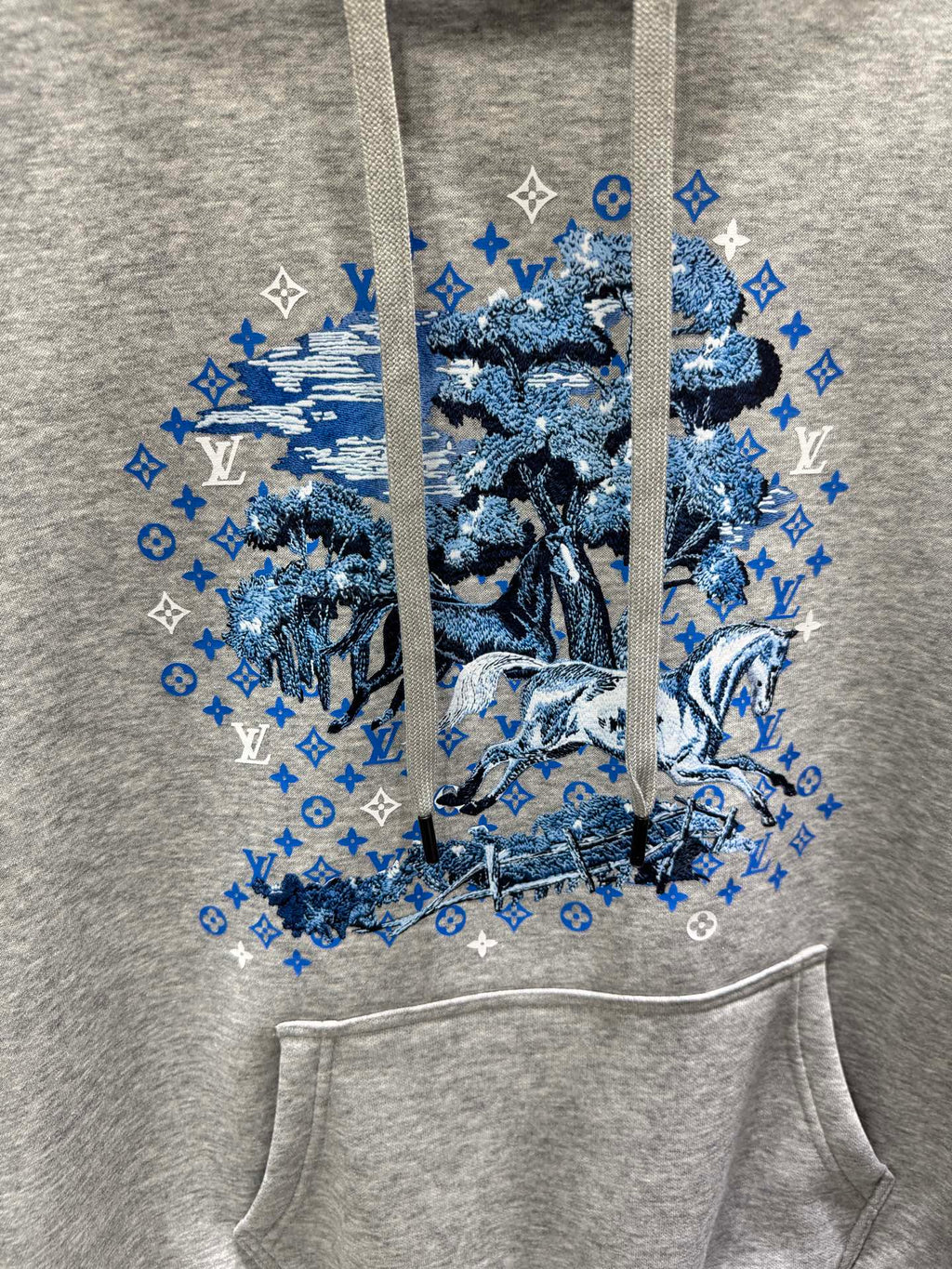 New Year's hooded sweatshirt