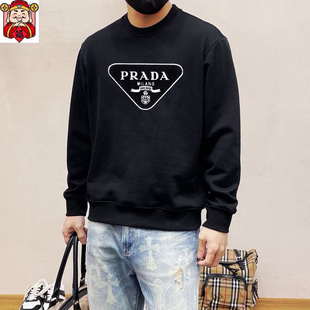 New long sleeved round neck sweatshirt 9