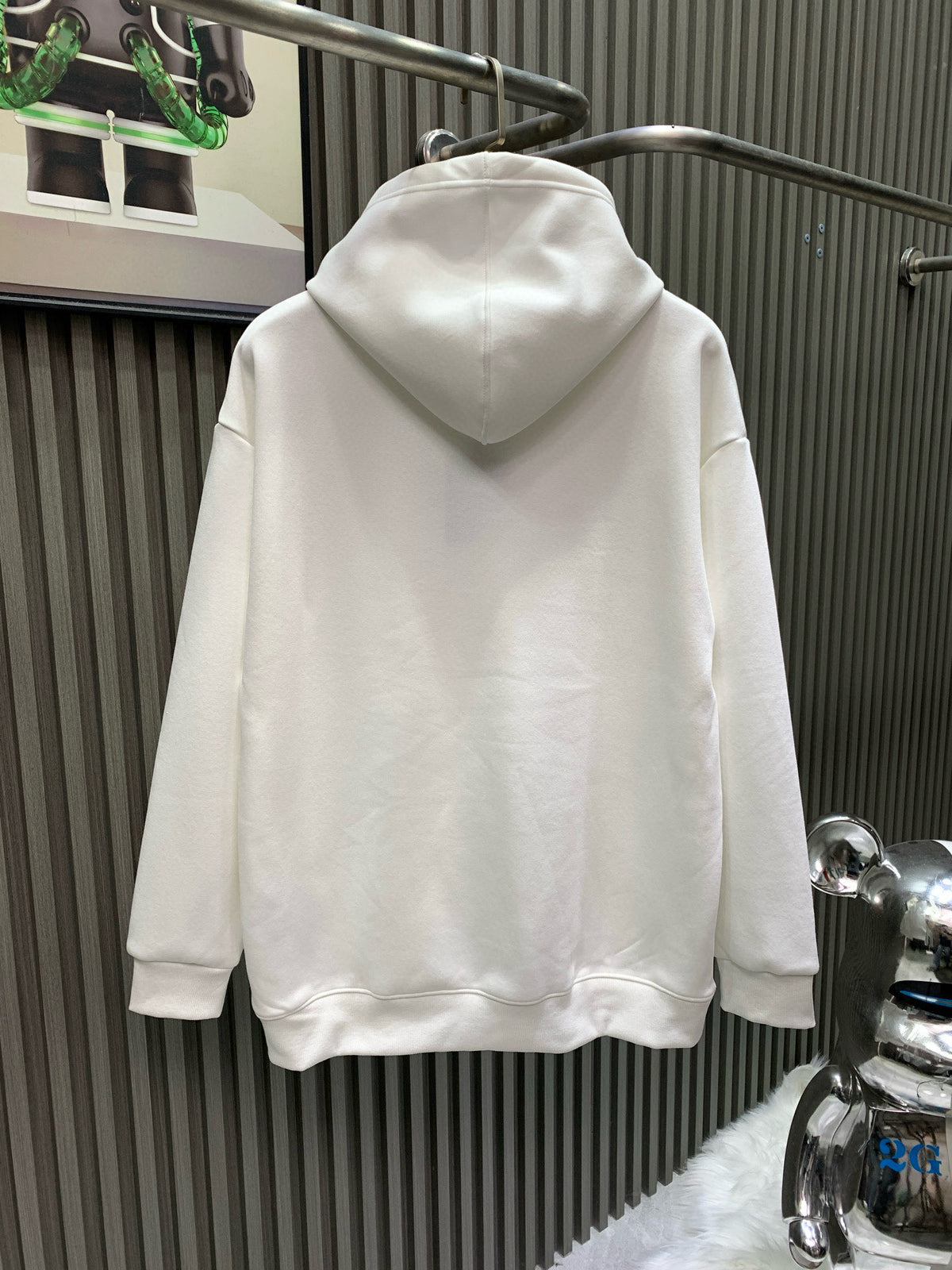 New printed hooded sweatshirt