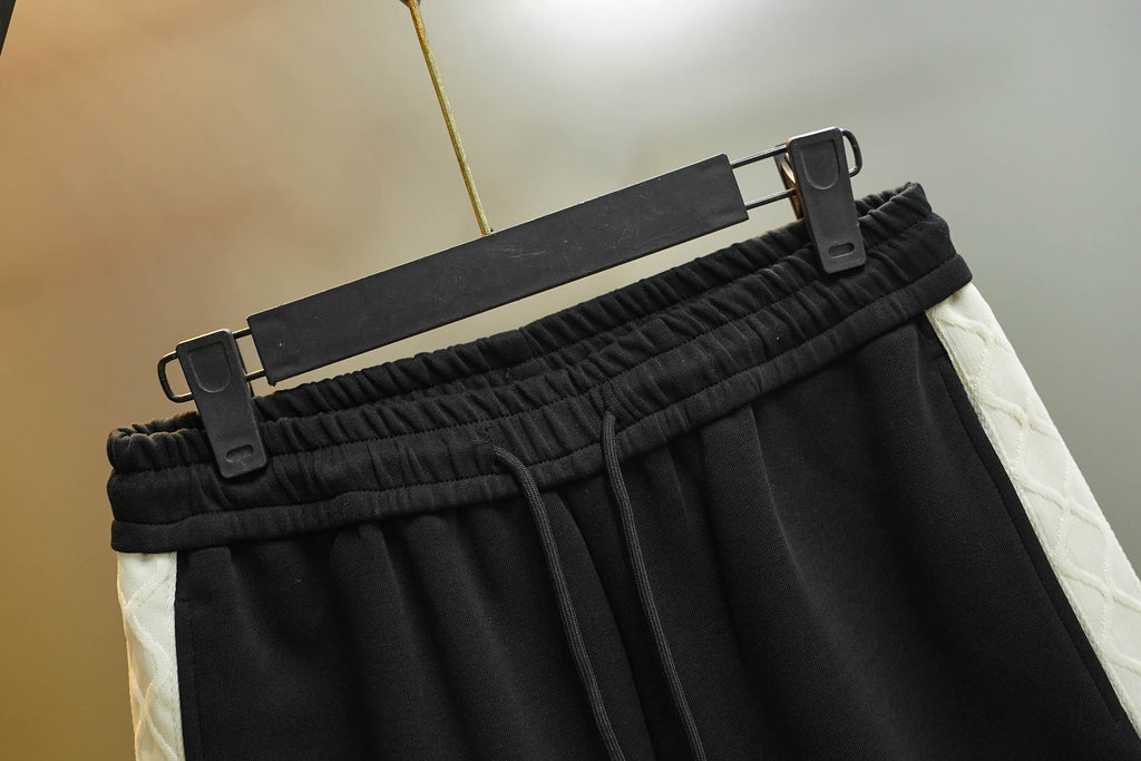 New side woven embroidered shorts