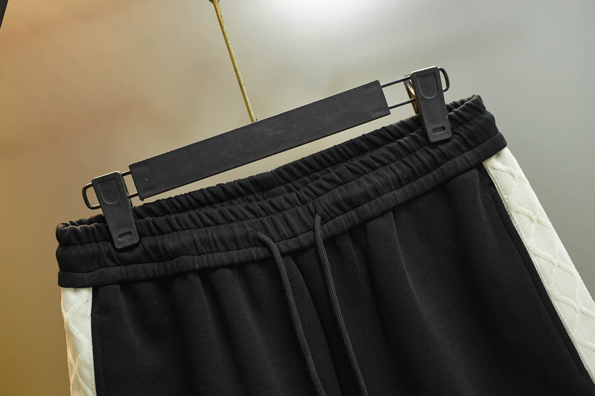 New side woven embroidered shorts