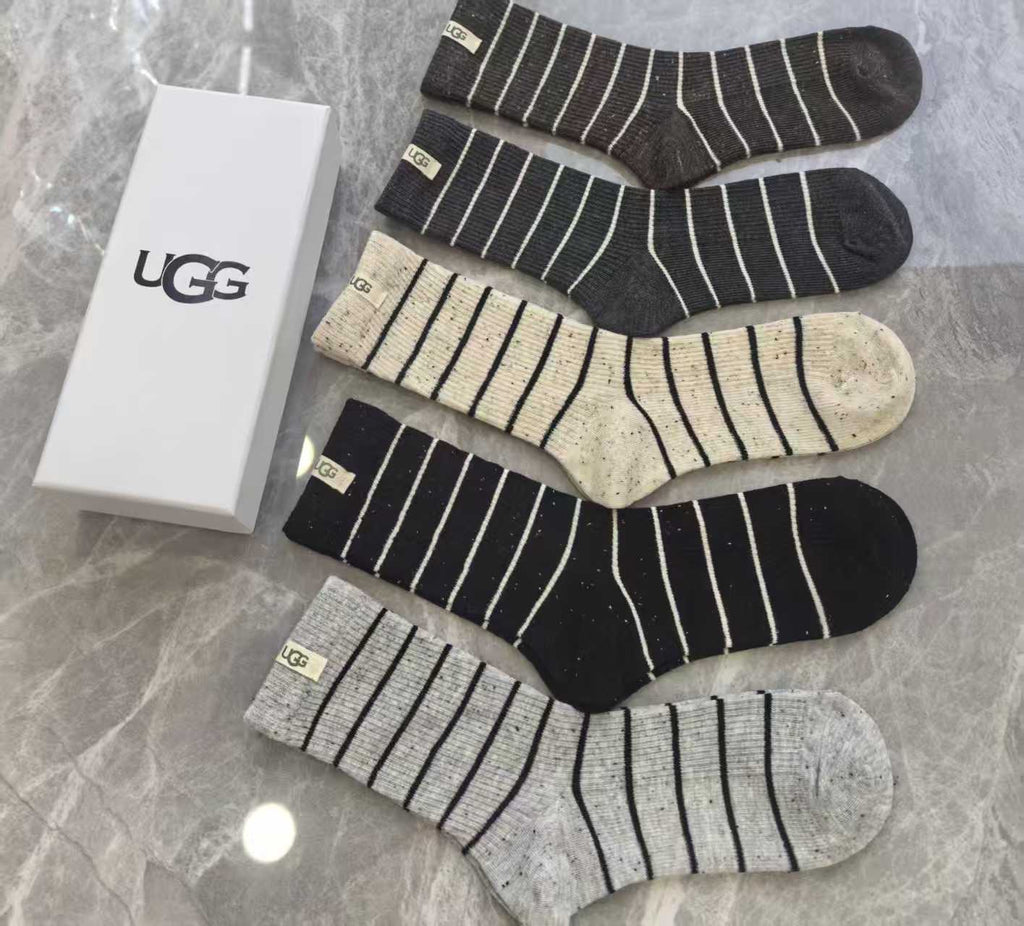 New cashmere pile socks