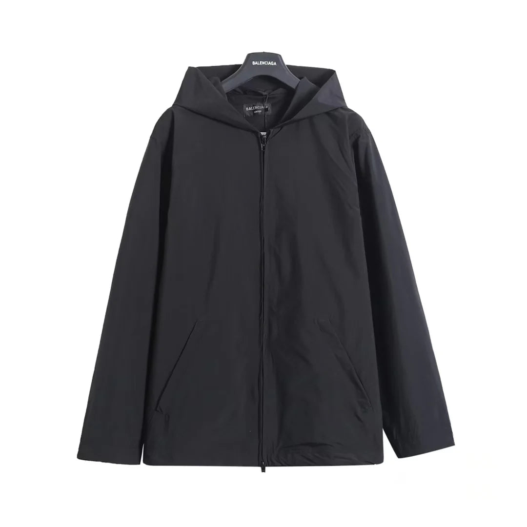 New printed hooded jacket