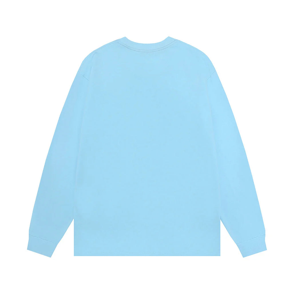 Wave letter logo, unisex long sleeved design