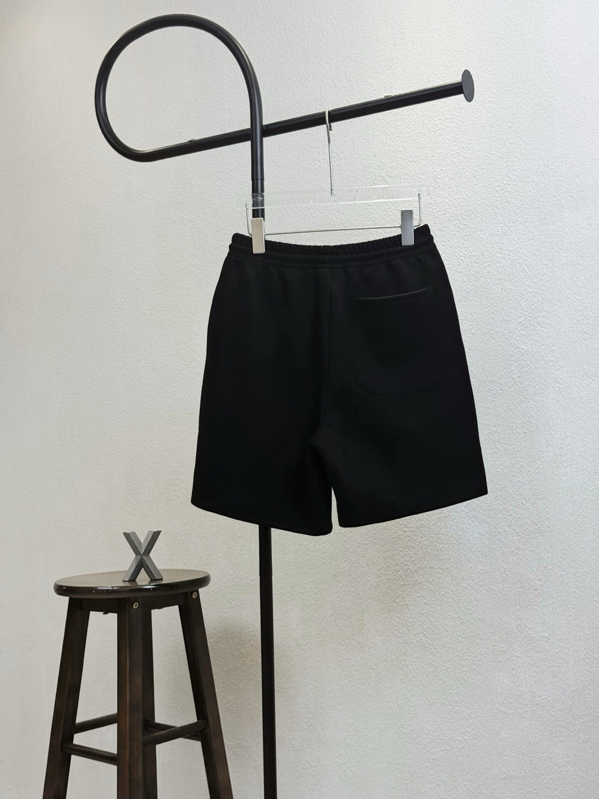 Letter printed shorts