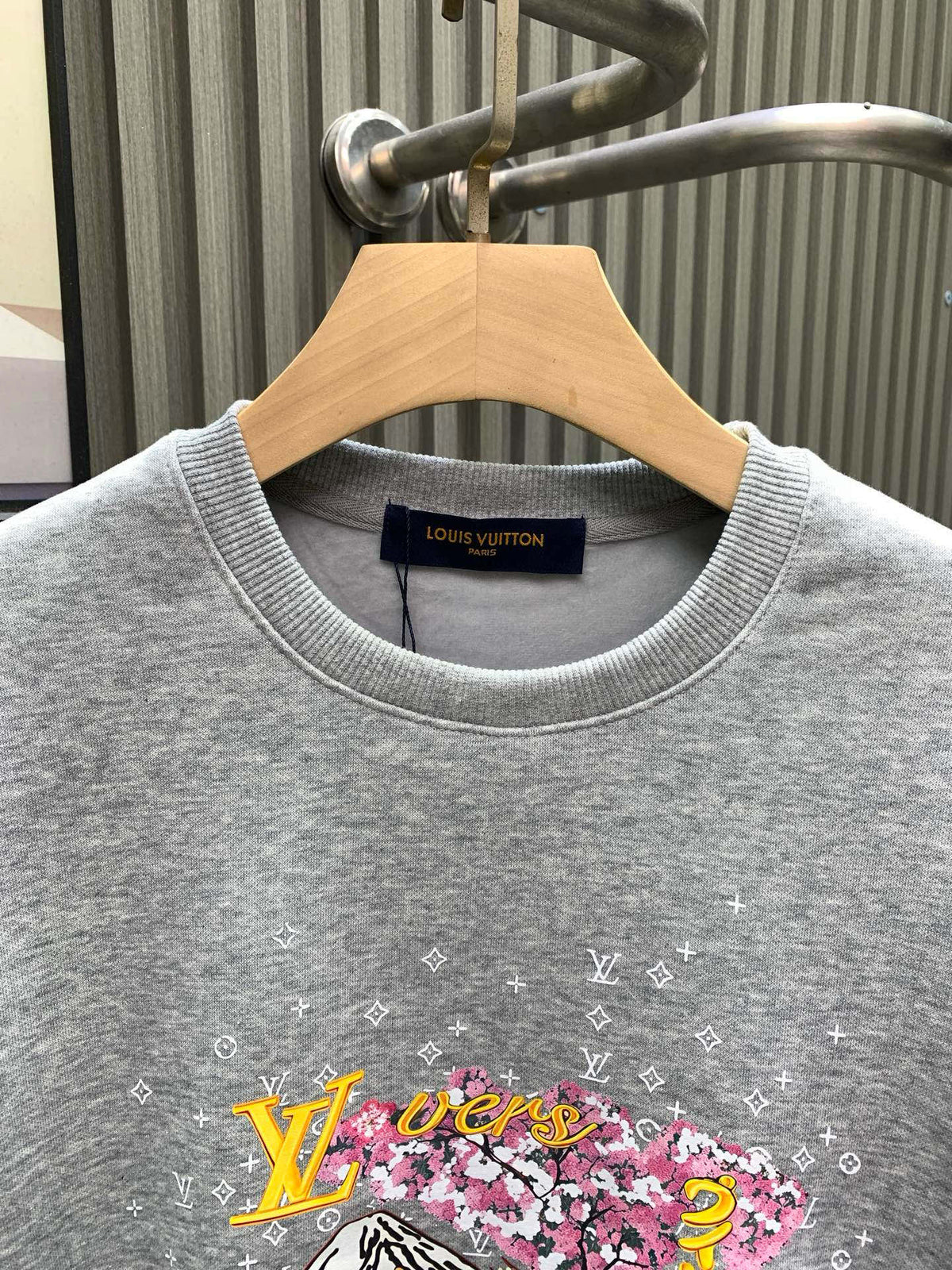New Year printed hoodie