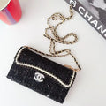 Woolen leather case series phone case