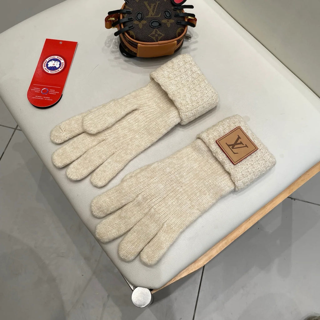 New autumn and winter wool knitted gloves 🧤
